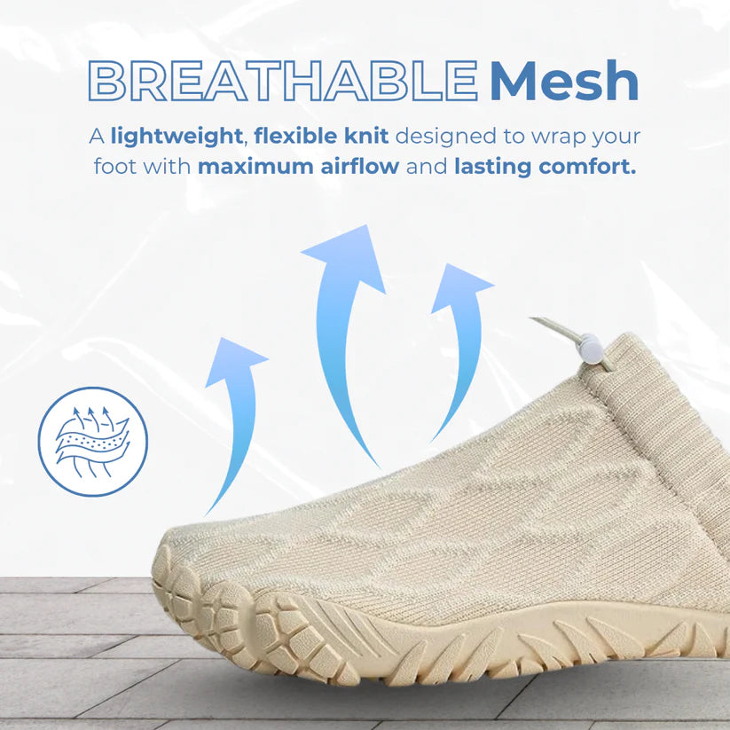 AquaStride™ – Waterproof Comfort, Barefoot Freedom