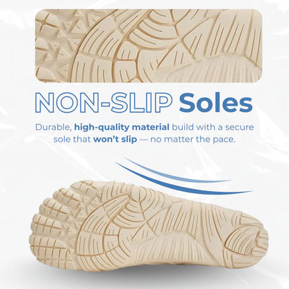 AquaStride™ – Waterproof Comfort, Barefoot Freedom